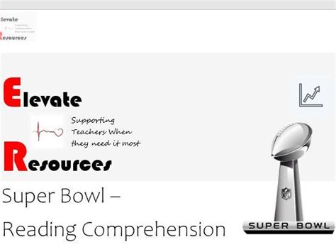 Super Bowl Reading Comprehension (Free Sample) | Teaching Resources