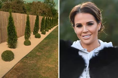 Danielle Lloyd Shows Off Her Toned Figure In A Tiny Monochrome Bikini As She Soaks Up The Sun In