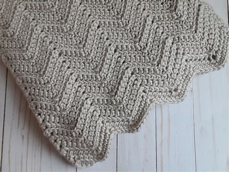 Ravelry: Chevron Baby Blanket pattern by Connie Fitsik