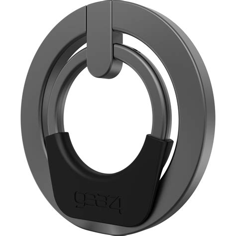 Zagg Snap Ring 360 Magnetic Phone Grip And Stand Black Tripods