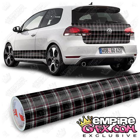 Mk6 Interlagos Plaid Wrap Vinyl