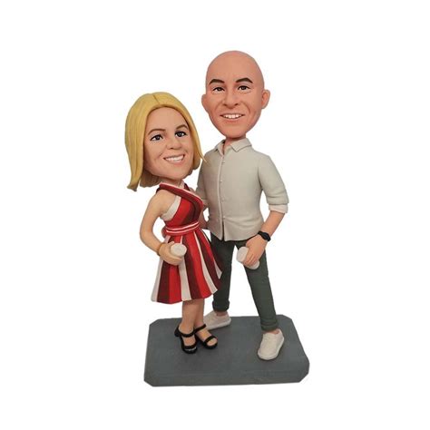 Holiday Commemorates Couples Custom Bobblehead Mydedor Bobblehead And Custom Ts Shop