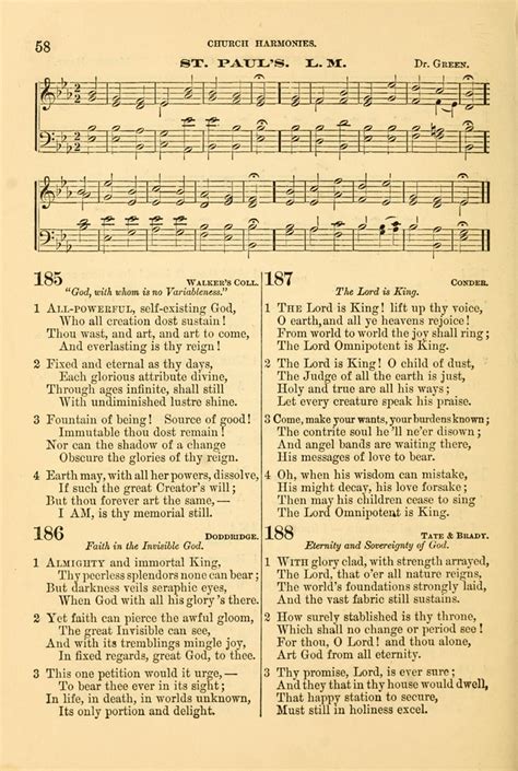 Church Harmonies A Collection Of Hymns And Tunes For The Use Of