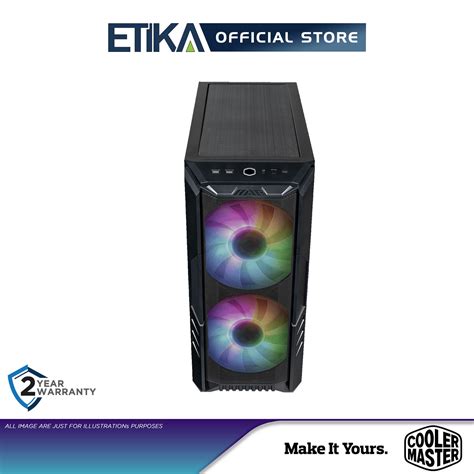 Cooler Master HAF-500 | E-ATX Tempered Glass Mid Tower Gaming Casing ...