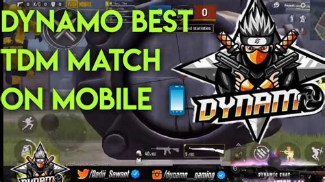 Dynamo Gaming Best Tdm Match On Mobile Dynamogaming Pubg Mobile