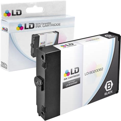 Ld Products Remanufactured Ink Cartridge Replacement For Epson S020062 Black