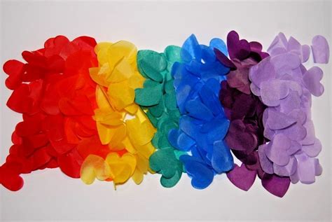 Rainbow Biodegradable Wedding Confetti Hand Made In The Uk Cones Fun 4 All Ebay Wedding