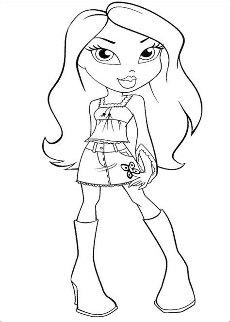 Dibujos De Las Bratz Para Colorear Y Pintar Chiquipedia Images