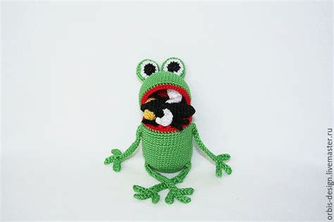 Погремушка "Лягушка" в интернет-магазине на Ярмарке Мастеров | Рига ...