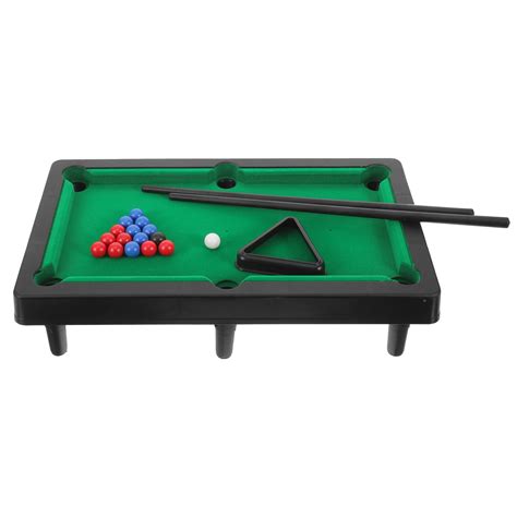 Double Children's Table Billiards Desktop Games Pool For Kids Mini Force Balls Children’s Parent ...