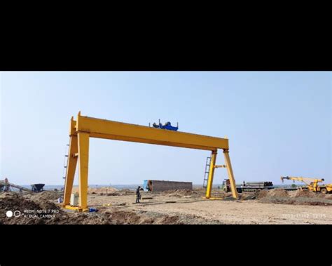 Double Girder Goliath Crane For Industrial Load Capacity Ton In