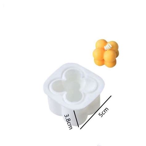 MOULE A MODELER C Moule à bougie rond en Silicone Design Moon Love Sun