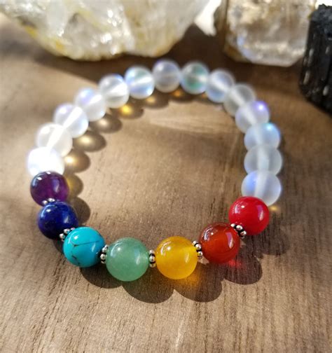 Seven Chakra Angel Aura Bracelet Solstice Ltd Jewelry And More