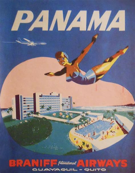 Vintage Airline Posters The Golden Age Of Air Travel KĒrsz Vintage