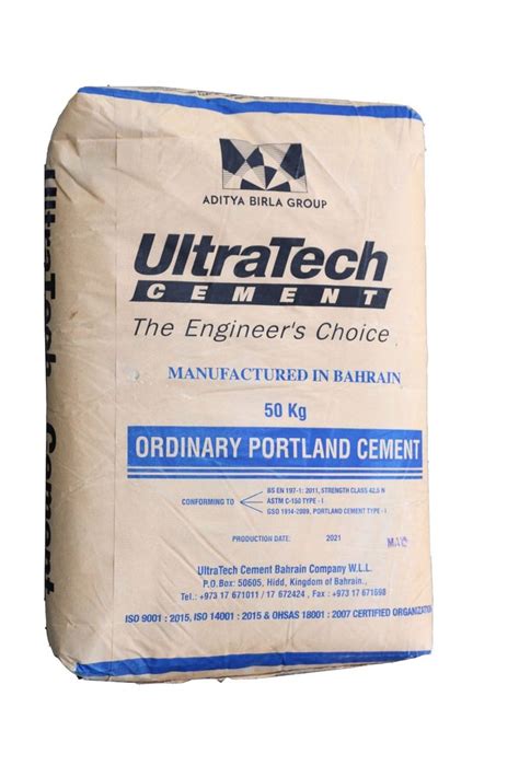 Grey Opc Cement Grade Packaging Size Kg At Rs Piece In