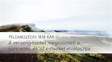 Példabeszédek 18 18 KAR Desktop Wallpaper A versengéseket megszünteti