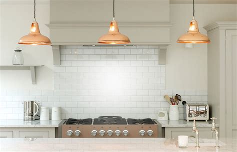 Coolicon Industrial Pendants In Copper Devol Kitchens Artifact