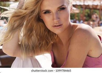 Blonde Hair Pool Images Stock Photos Vectors Shutterstock
