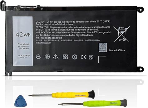 Amazon WDXOR WDX0R 42Wh Laptop Battery Compatible With Dell