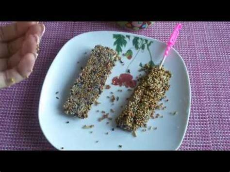 Лакомства для попугая.(делаем) - YouTube