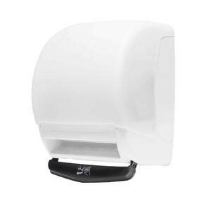 Dispenser Para Toalha Em Rolo Alavanca Barra Branco T217 Leroy Merlin