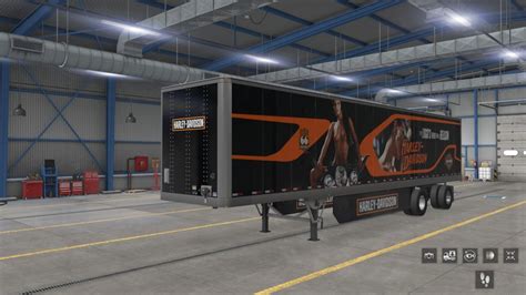 ATS Ownership Box Trailer Harley Davidson Truck Skins X SKIN 엑스스킨