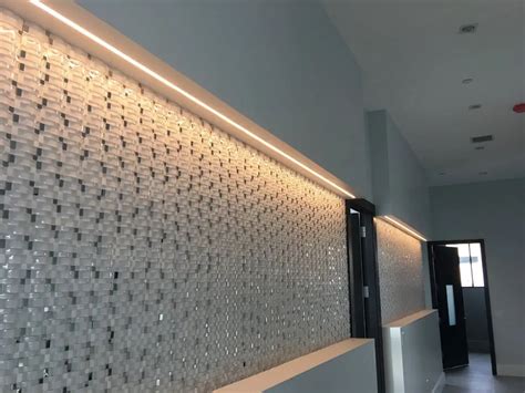 Narrow Wall Led Strip Lighting Wall Mounted Led Strip Light