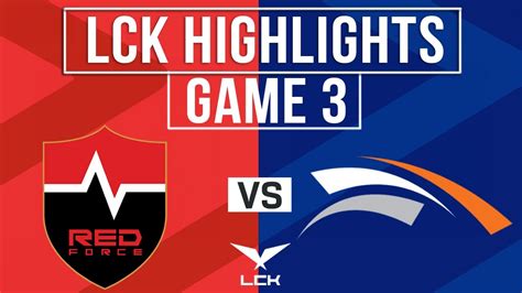 Ns Vs Hle Highlights Game Lck Spring Nongshim Redforce Vs