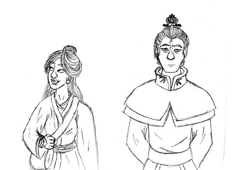 younger ozai and ursa, as per my fic RING OF FIRE.... - Art by Sophia