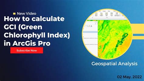 How To Calculate Gci Green Chlorophyll Index In Arcgis Pro Youtube