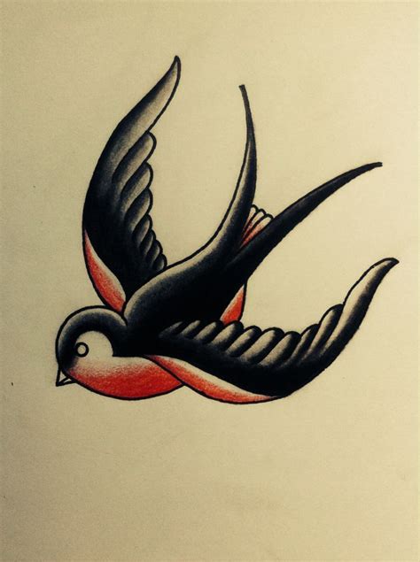 Discover 81 Traditional Swallow Bird Tattoo Super Hot In Cdgdbentre