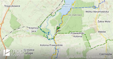 Prawiedniki Ul Osmolicka Mapa Szlak W Turystycznych Mapa