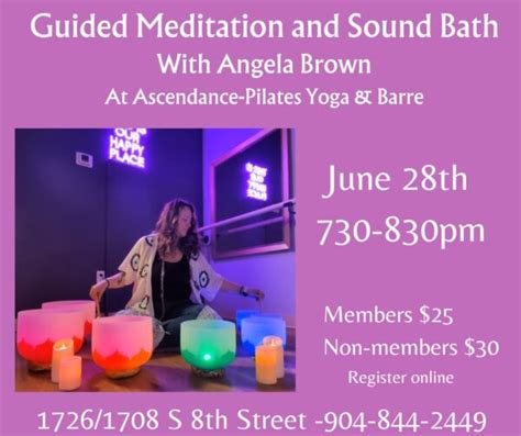 Guided Meditation Sound Bath Amelia Island