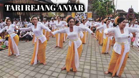 Tari Rejang Anyar Maskot Banjar Anyar Kediri Youtube