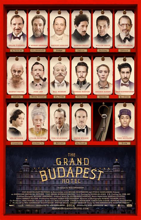 The Grand Budapest Hotel Poster - HeyUGuys