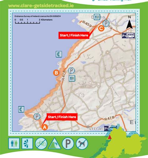 Cliffs Of Moher Map