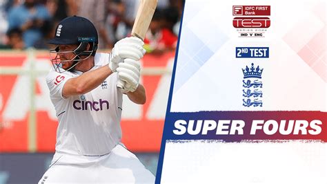 Watch India Vs England - 2nd Test - 1st Innings - England Super 4s ...