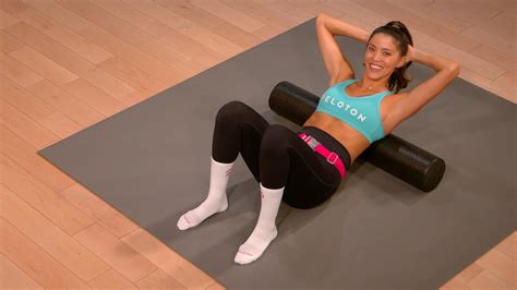 10 Min Foam Rolling Chest Back Peloton Stretching Classes