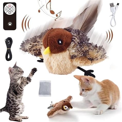 Amazon Bird Toy That Chirps And Flaps Simulated Chirping Flying