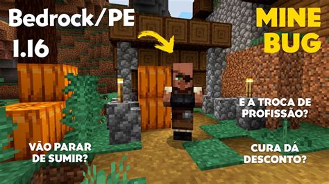 👍 AldeÕes VÃo Funcionar Melhor No Minecraft Bedrock Pe 1 16 Youtube