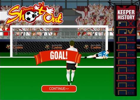 Play Playtech's Penalty Shootout Game