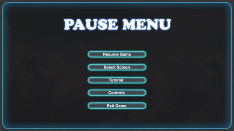 pausemenu pausemenu  image  warriors gathering indiedb