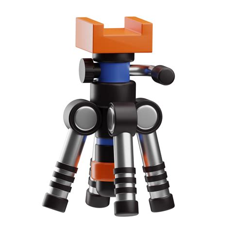content creator Camera Tripod illustration 3d 32407153 PNG