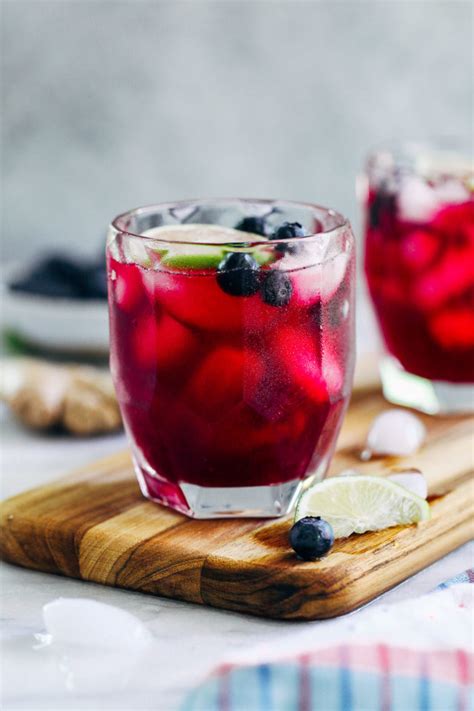 Blueberry Ginger Margaritas Making Thyme For Health