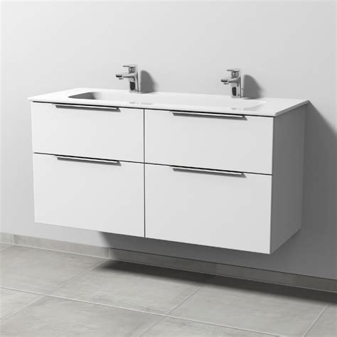 Sanipa Way Kombination Mit Keramik Doppelwaschtisch Design Cm