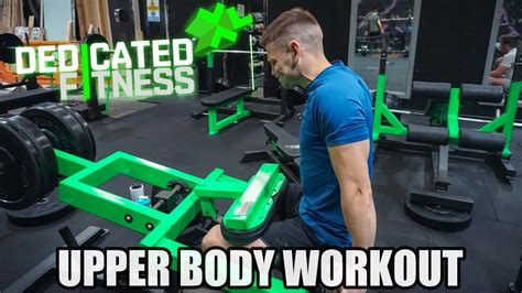 Upper Body Session At Dedicated Fitness Liverpool YouTube