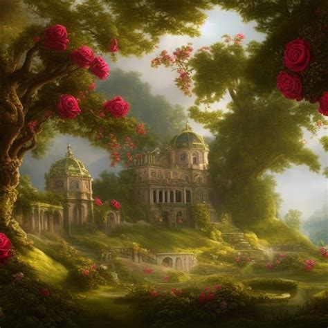 Rococo Palace Landscape : r/nightcafe