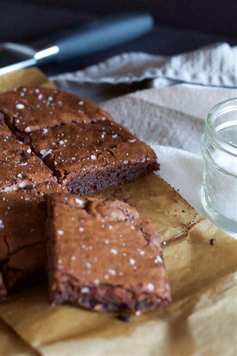 Olive Oil Chocolate Brownies - not just baked