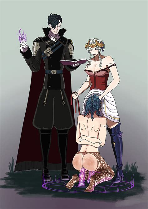 Rule 34 1boy 2girls Big Ass Bondage Byleth Fire Emblem Byleth Fire Emblem Female