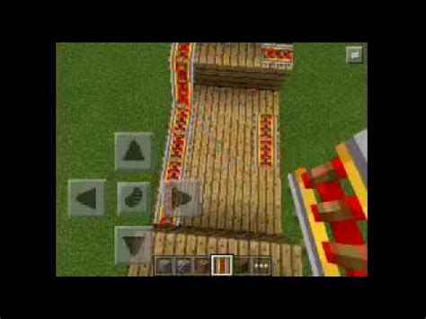 Como Fazer Uma Pista De Skate No Mcpe Youtube